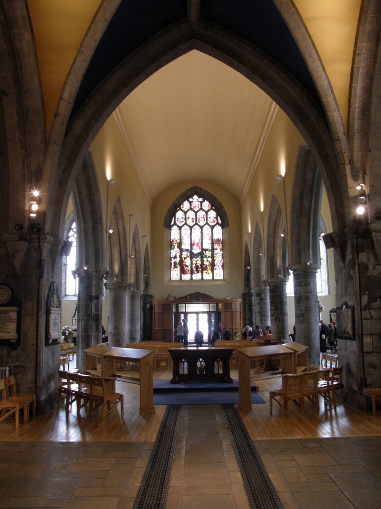 Interior of St. Nicholas Collegiate Church, Galway (from choir)
