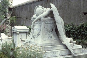 Angel of grief, a 1894 sculpture by William Wetmore Story