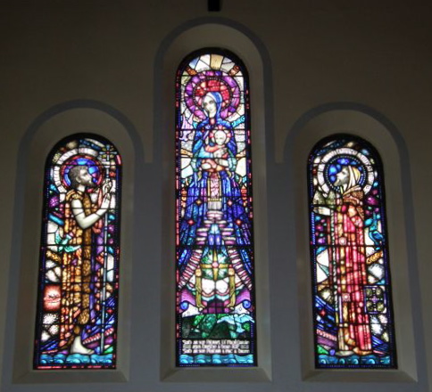 Altar Window - Church of St. Mary Immaculate & St. John the Baptist