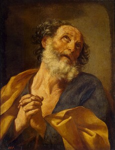 Repentance of St Peter by Guido Reni