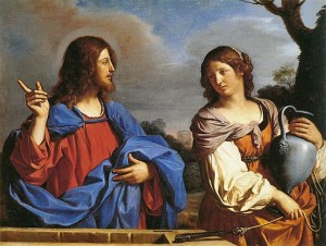 Jesus and the Samaritan Woman at the Well by Guercino