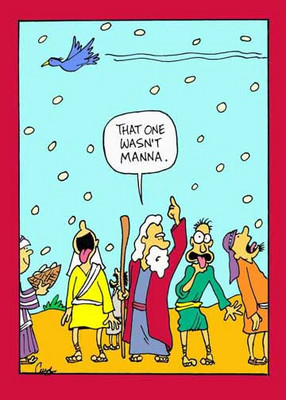 Manna from Heaven Cartoon