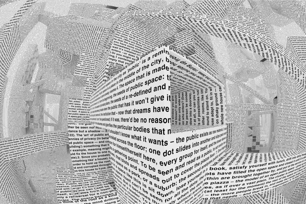 City Of Words by Vito Acconci